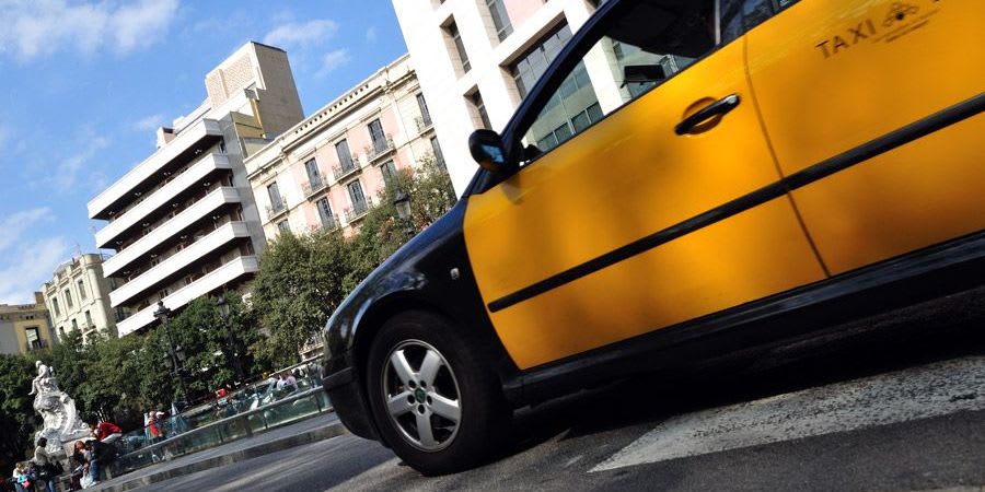 Taxi in Barcelona